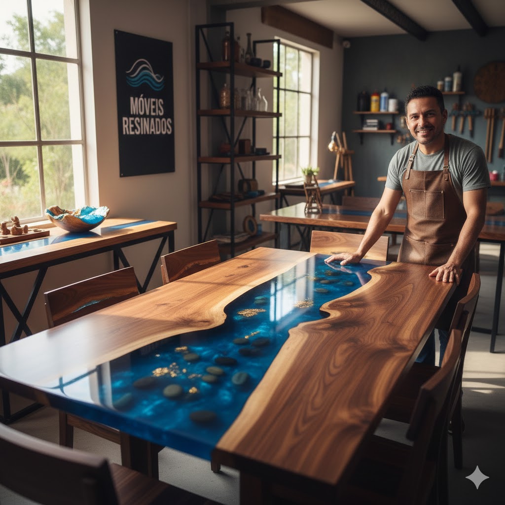 Móveis Resinados